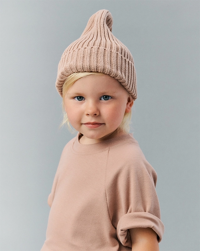 Шапка детская Loomknits Бежевый 4