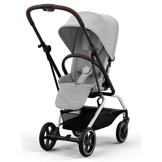 Коляска прогулочная Cybex Eezy S Twist+ 2 SLV с дождевиком и бампером 1