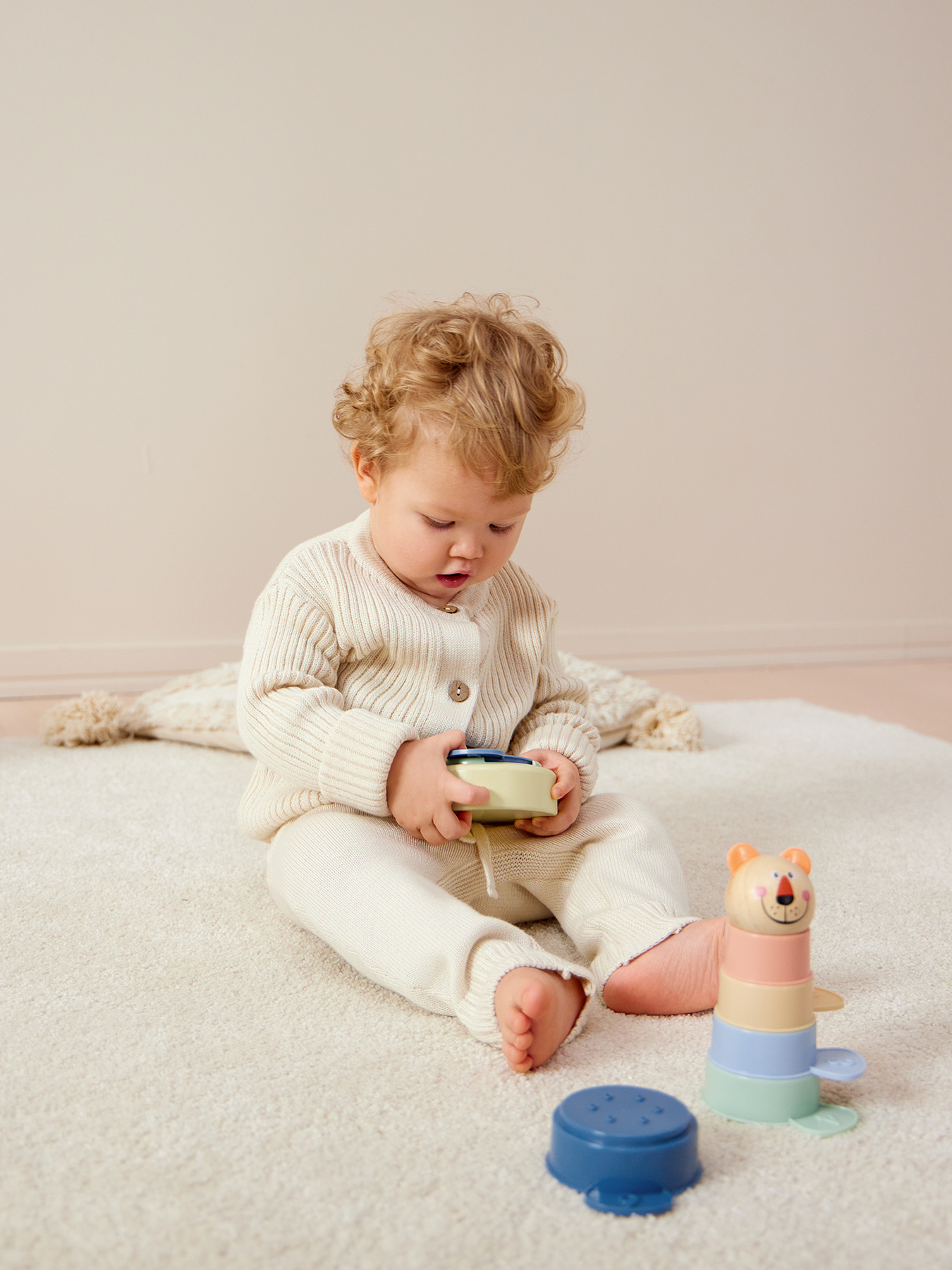 Развивающая игрушка пирамидка Happy baby, ZOO PYRAMID 13