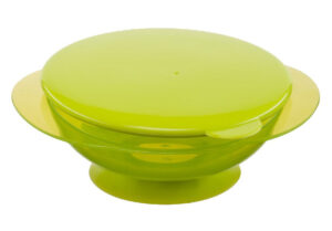 Тарелка на присоске с крышкой (grass) арт. 15002 5