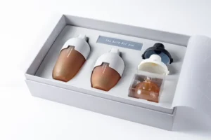 Подарочный набор бутылочек HEORSHE серый 11