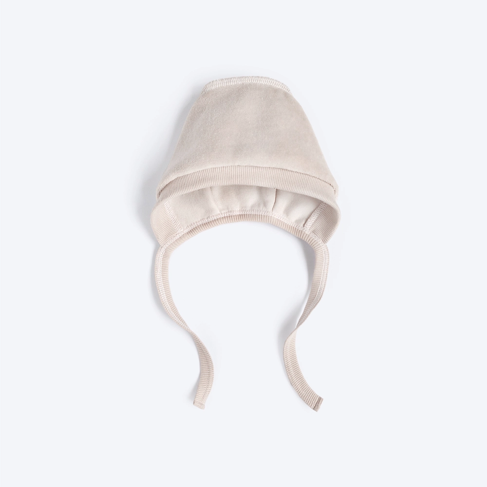 Велюровый чепчик Mjolk White Sand 1