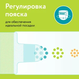 Детские подгузники LOVULAR ВИТАМИНКА S 3-8 кг, 64 шт/уп 16