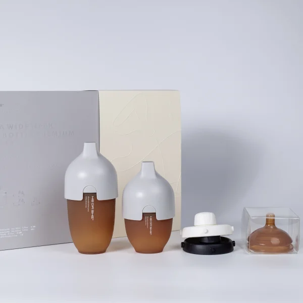 Подарочный набор бутылочек HEORSHE серый 1