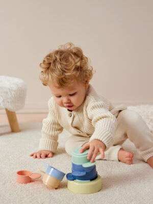 Развивающая игрушка пирамидка Happy baby, ZOO PYRAMID 21