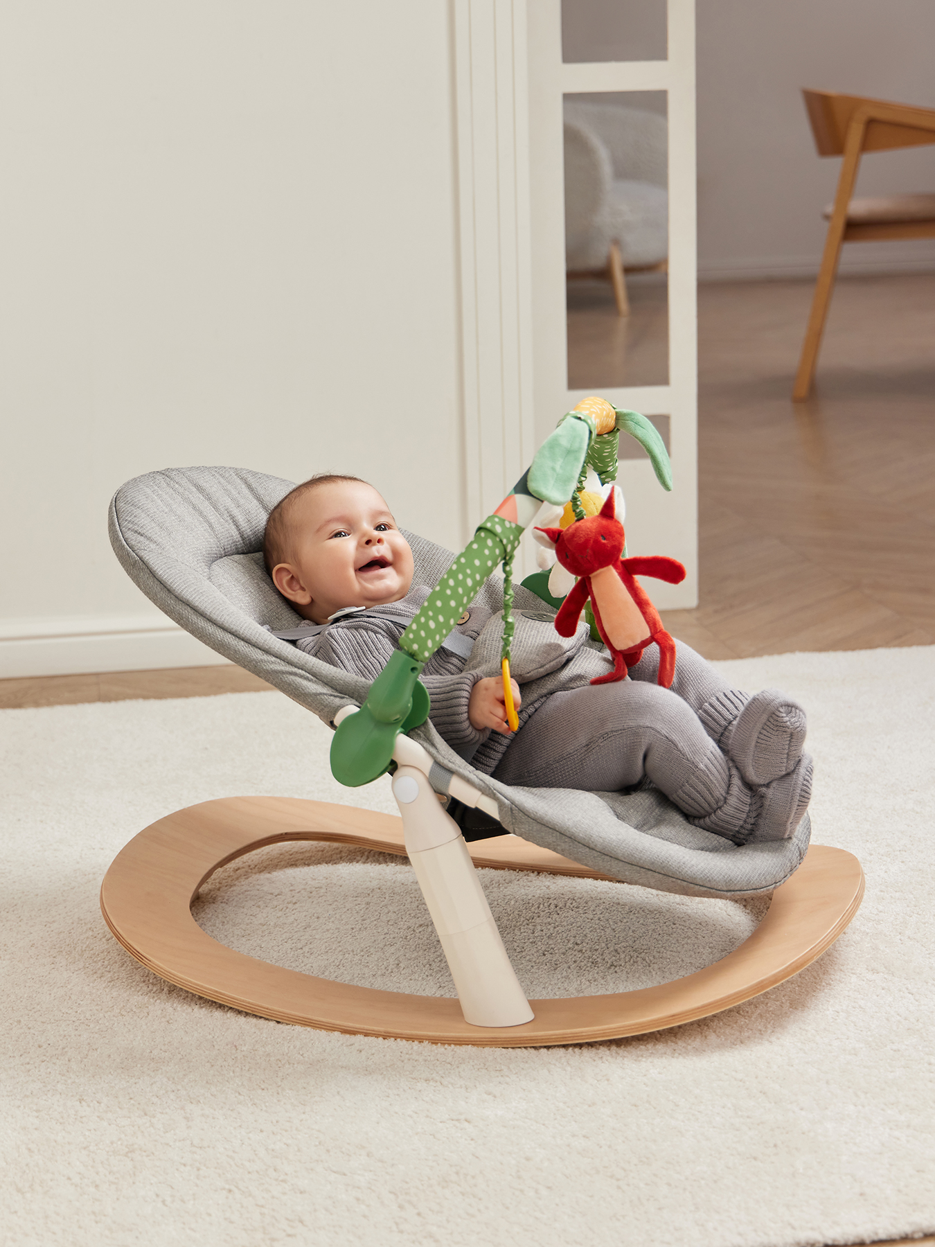 Детский шезлонг Happy baby HAMMY 5