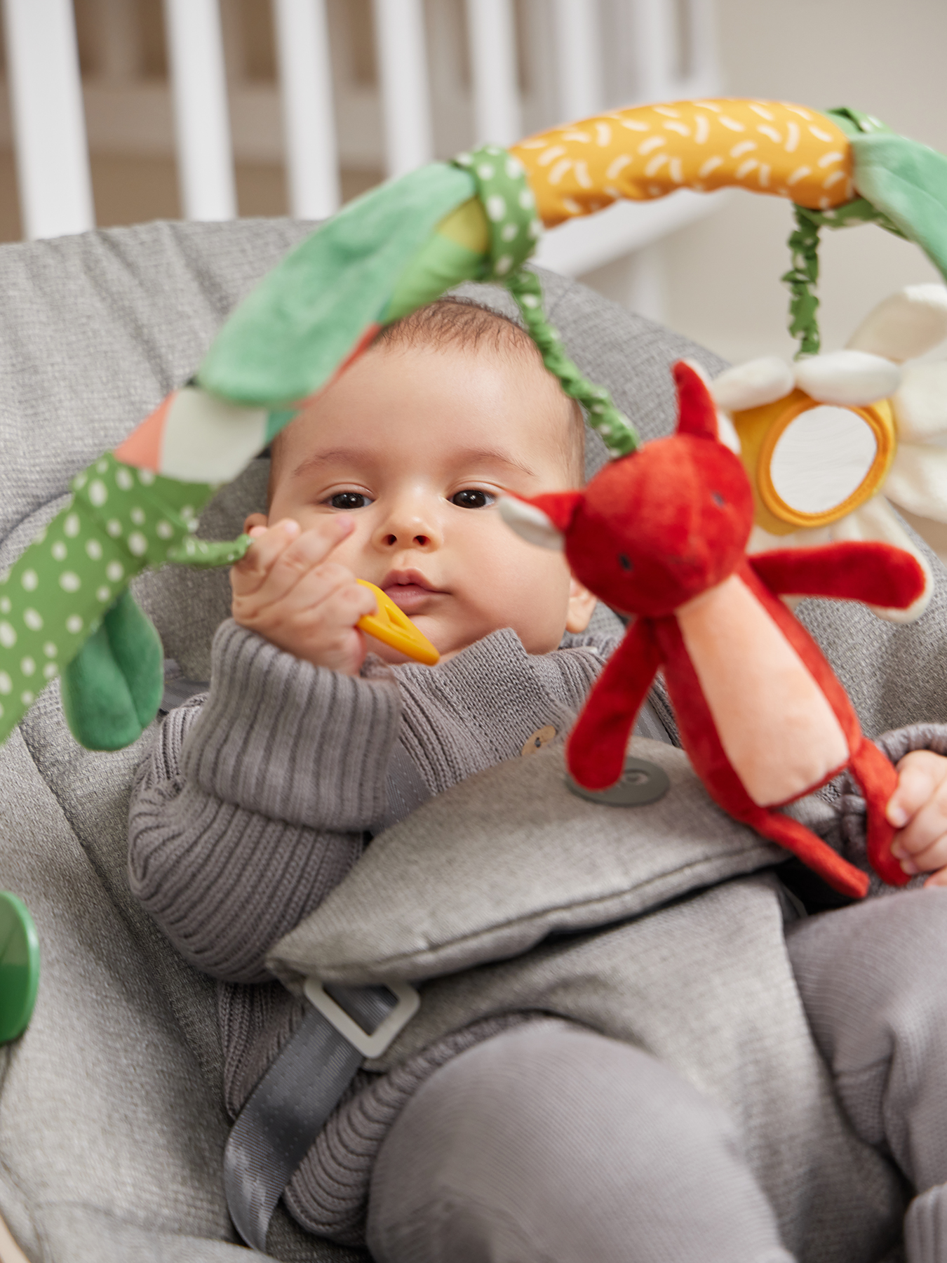 Детский шезлонг Happy baby HAMMY 10