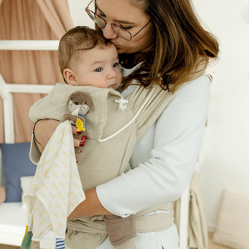 Игрушка-комфортер из муслина FEHN Выдра Тео 2