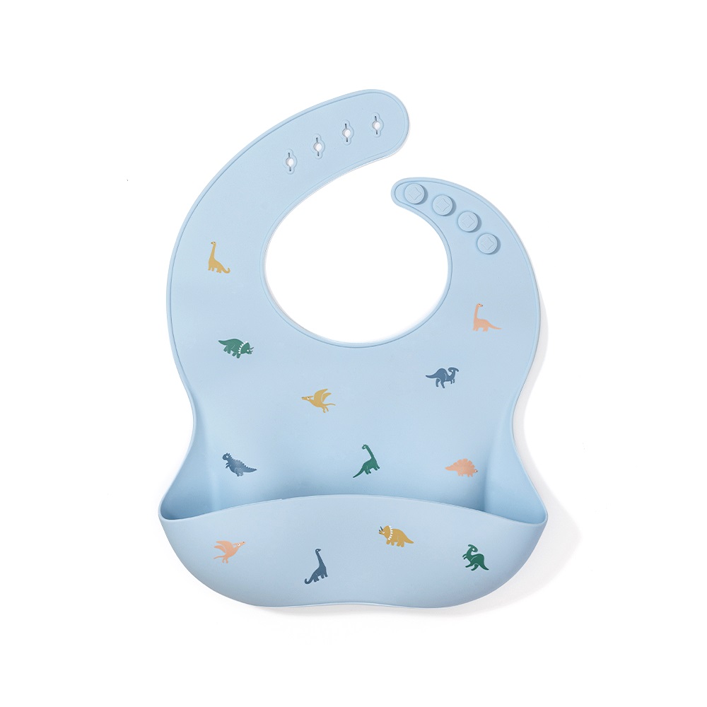 Силиконовый нагрудник Edda, Динозавры 1