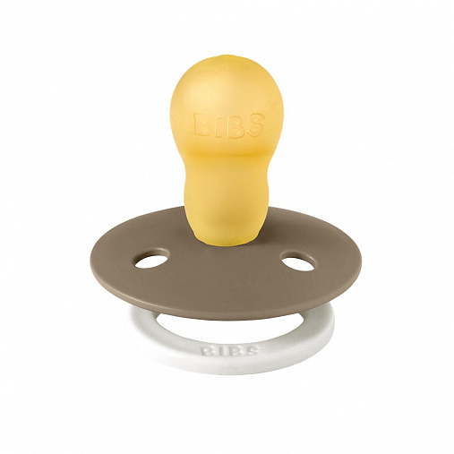 Пустышка латексная ночная BIBS Colour Glow Dark Oak 18+ мес. 2