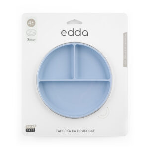 Секционная тарелка на присоске Edda, Небо 13