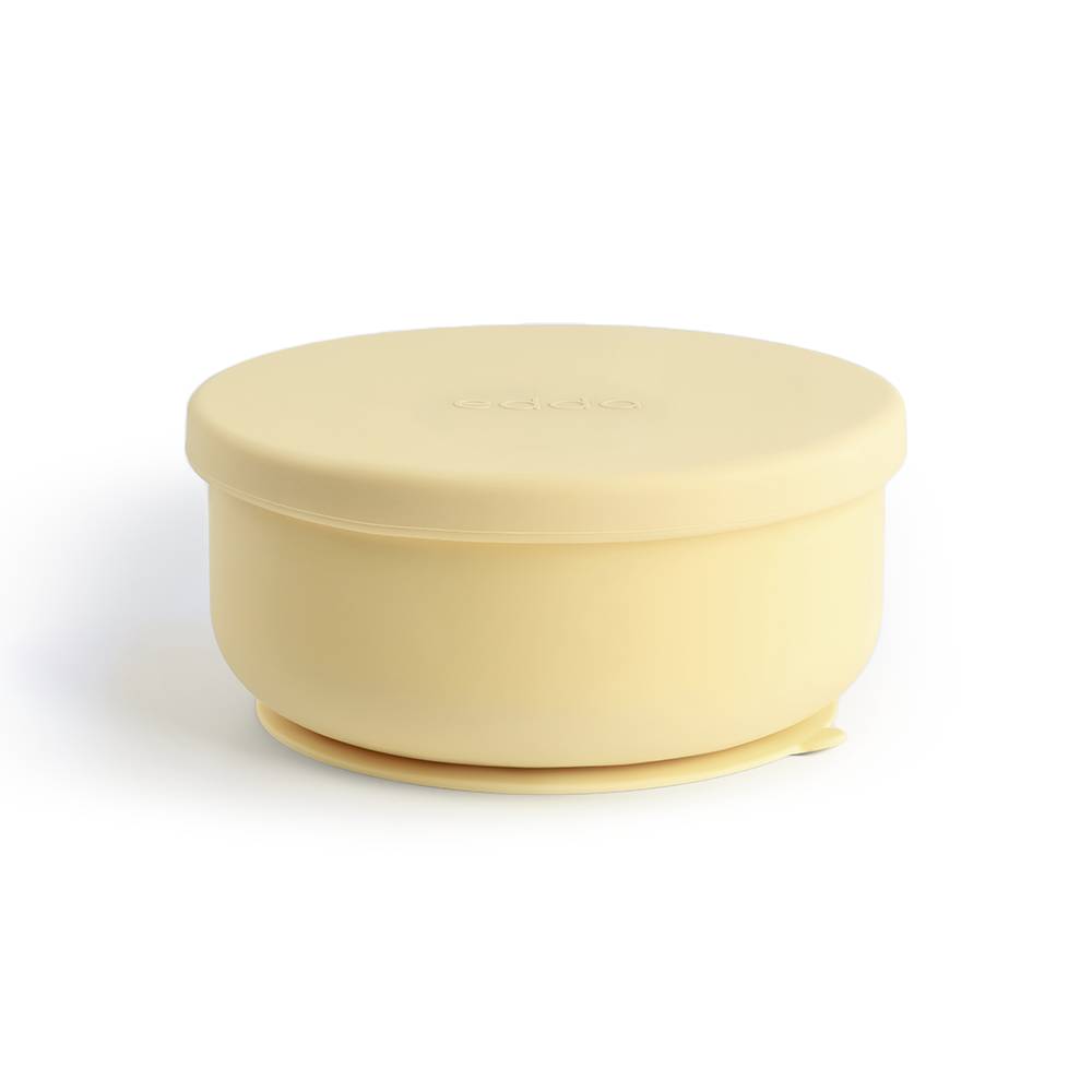 Силиконовая миска на присоске с крышкой Edda, Мимоза 3