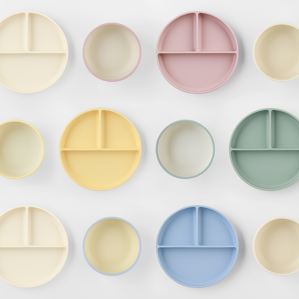 Секционная тарелка на присоске Edda, Небо 7