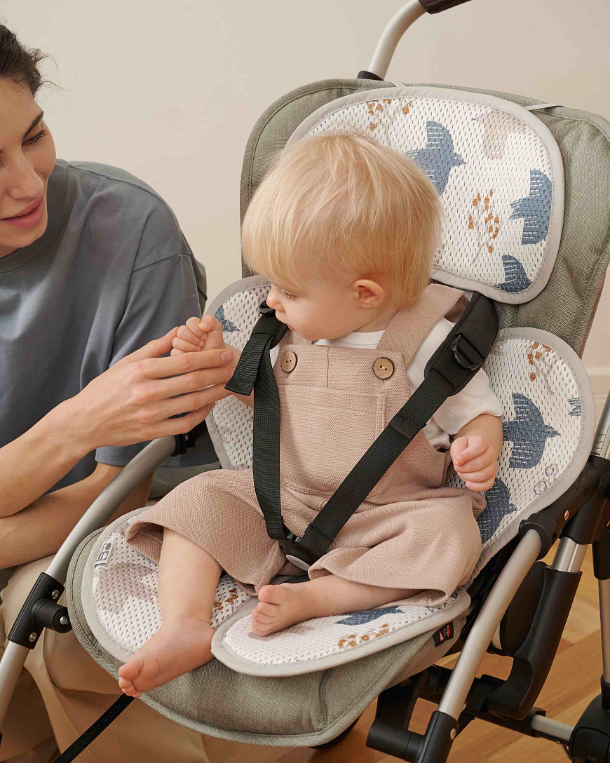 Дышащий 3D матрасик Leokid Classic SWEET TWEET 5