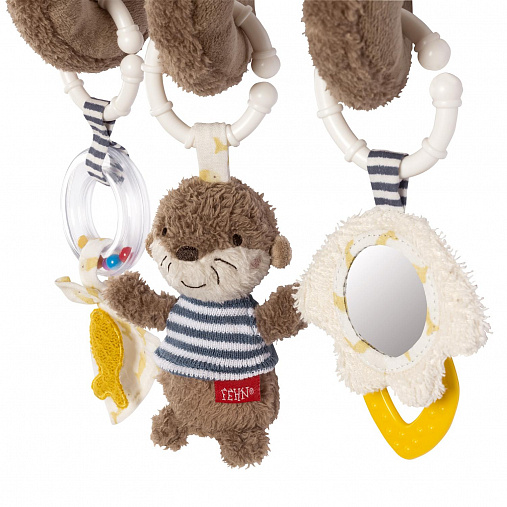 Игрушка-спираль на коляску/кроватку FEHN Выдра Тео 3