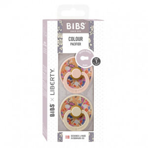 Набор пустышек латексных BIBS Liberty Colour, 2 шт. - Blossom, 0+ мес 4