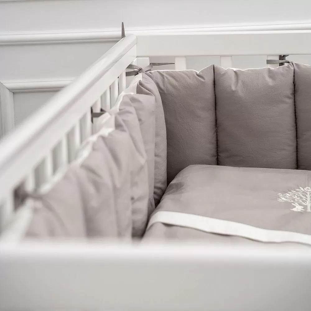 Комплект из 6 предметов Lappetti "Organic baby cotton" для прямоугольной кроватки (М) 11