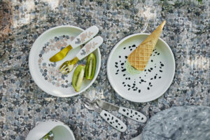 Набор силиконовой посуды Elodie (тарелка/вилка/нож) 7