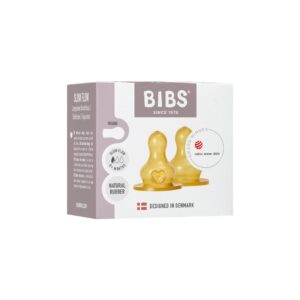 Латексная соска для бутылочки BIBS, 2 шт.(новая упаковка) 8