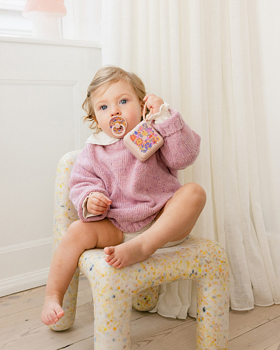 Контейнер для пустышки BIBS Liberty - Blossom 2