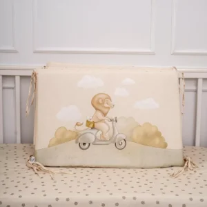 Набор Lappetti 6пр.для прямоугольной кроватки "Письмо другу" 31