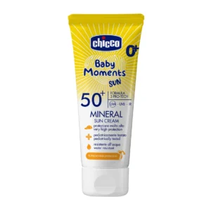 Крем минеральный солнцезащитный Chicco SPF50+ 75 мл 9