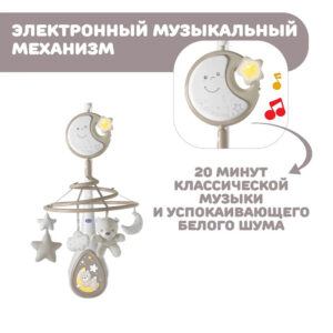 Игрушка-мобиль Chicco Next2Dreams (нейтральный) 17