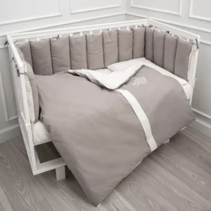 Комплект из 6 предметов Lappetti "Organic baby cotton" для прямоугольной кроватки (М) 21