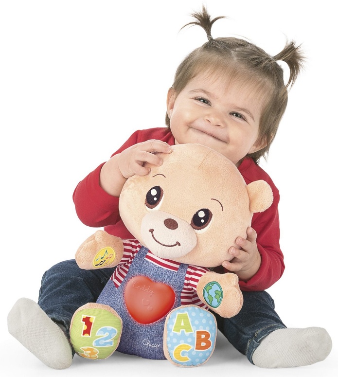 Мишка говорящий Chicco Teddy Emotion (русс/ англ) 5