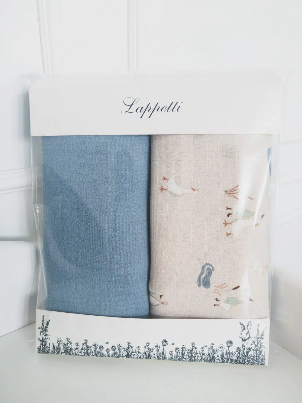 Набор пеленок из муслина 2 шт."Утки" 2