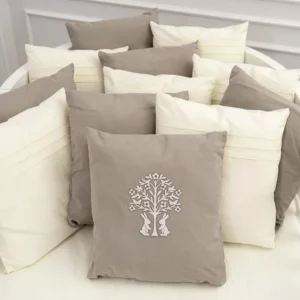 Комплект из 6 предметов для овальной и прямоугольной кроватки "Organic baby cotton" (М) 18