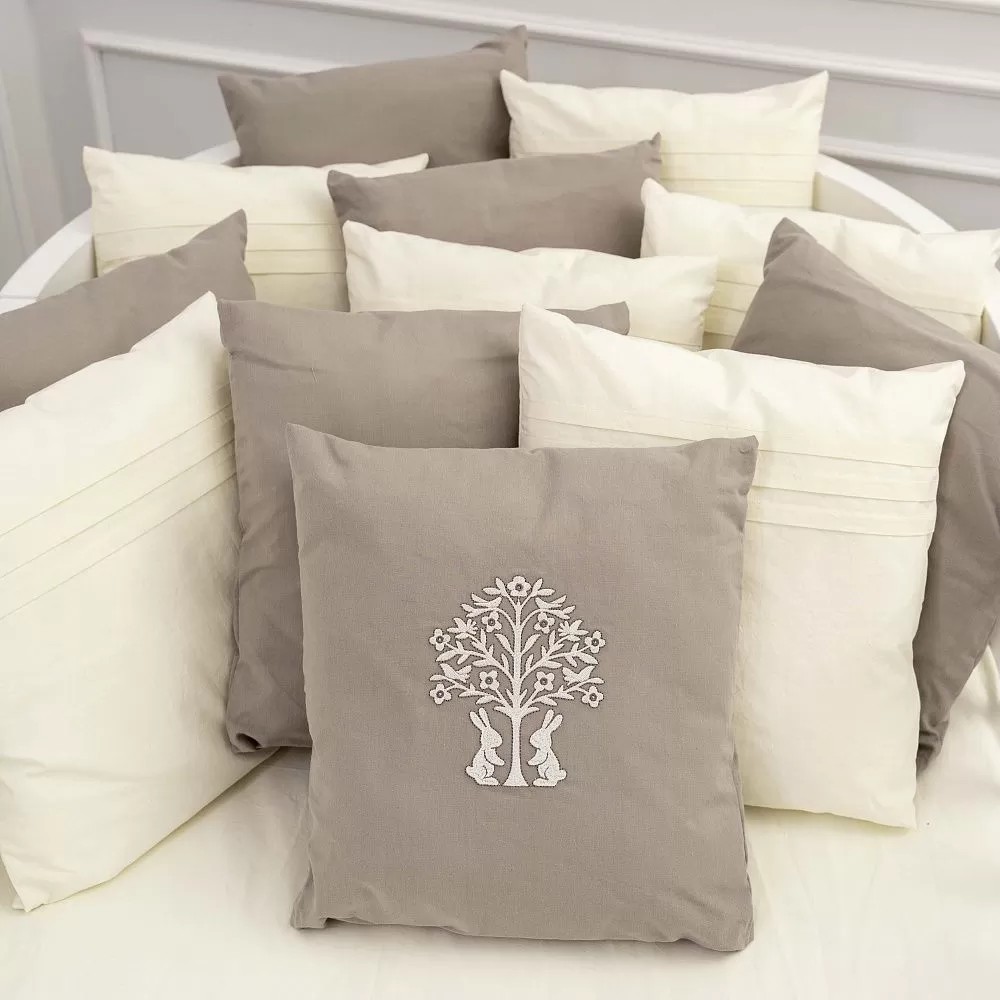 Комплект из 6 предметов для овальной и прямоугольной кроватки "Organic baby cotton" (М) 8