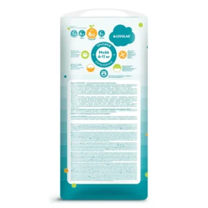 Детские трусики-подгузники LOVULAR ВИТАМИНКА M 6-11 кг, 54 шт/уп 12