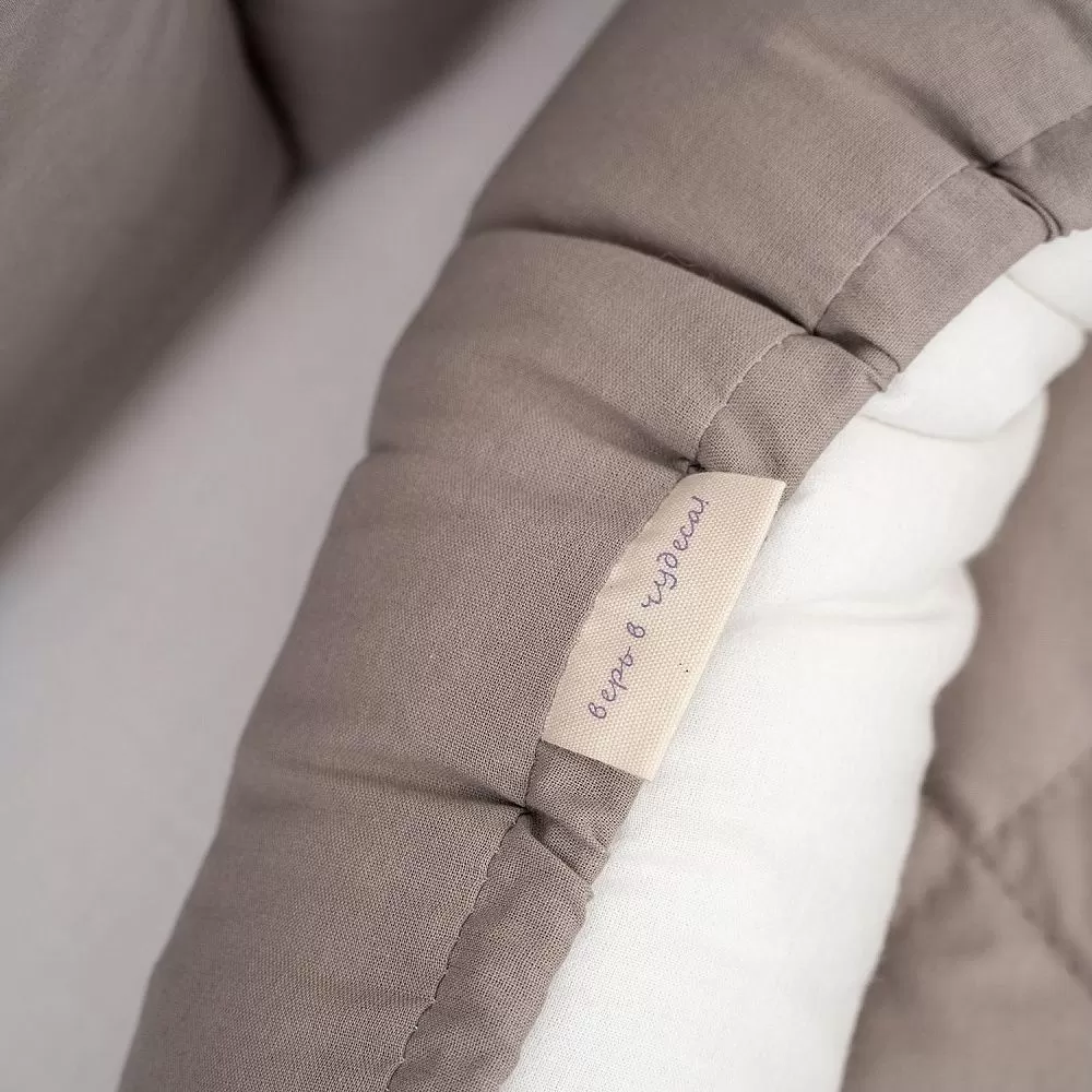 Комплект из 6 предметов Lappetti "Organic baby cotton" для прямоугольной кроватки (М) 15