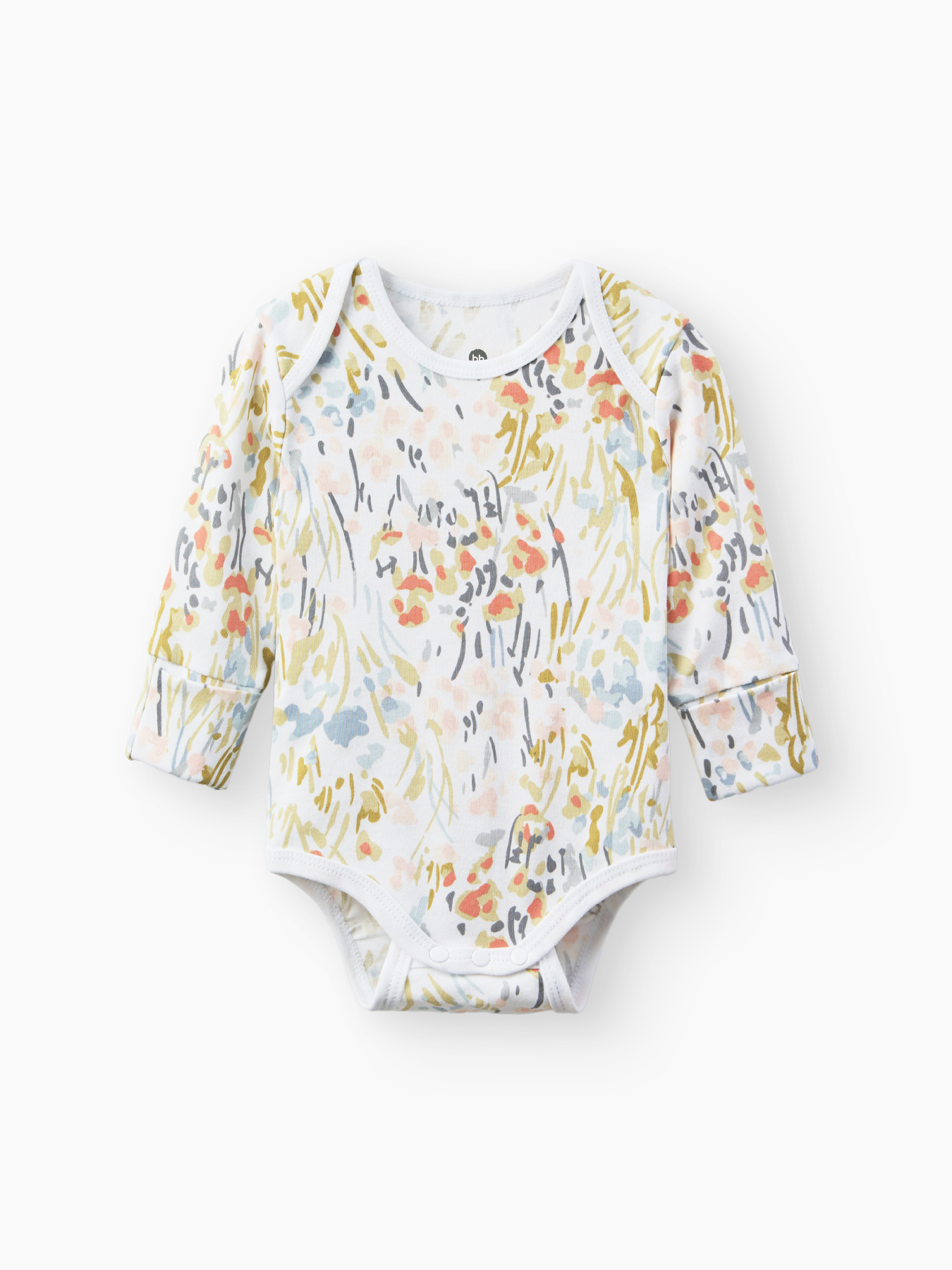 Боди с длинным рукавом детское Happy Baby (набор 3 шт.) flowers 7