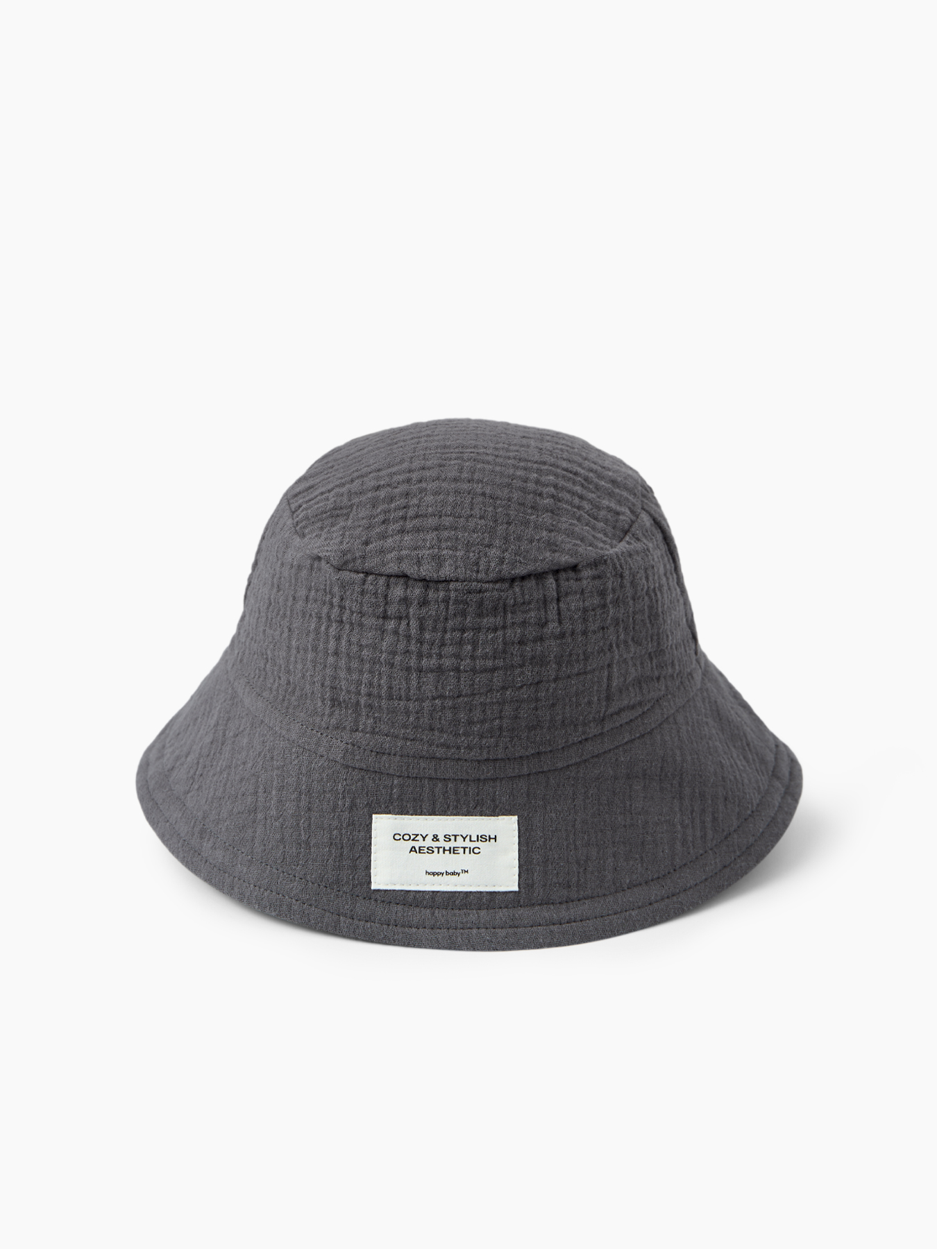 Панама детская Happy Baby dark grey 1