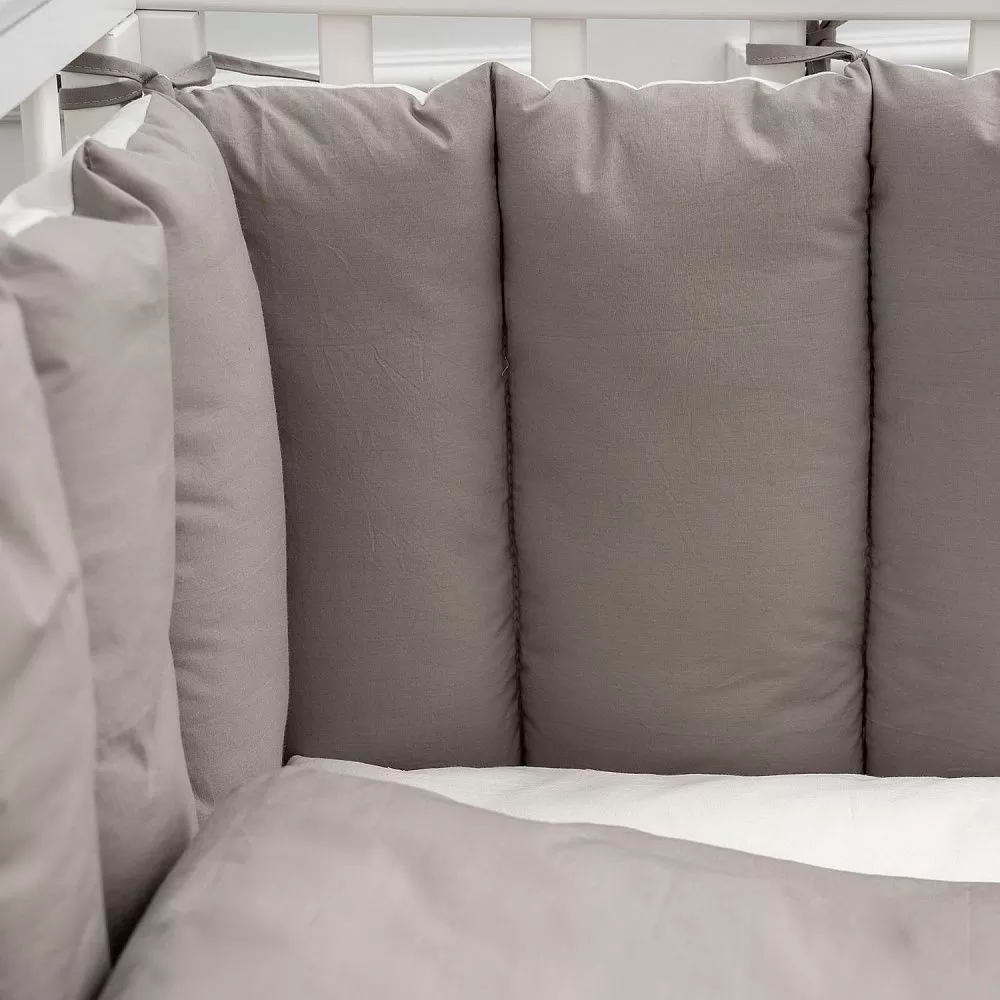 Комплект из 6 предметов Lappetti "Organic baby cotton" для прямоугольной кроватки (М) 4