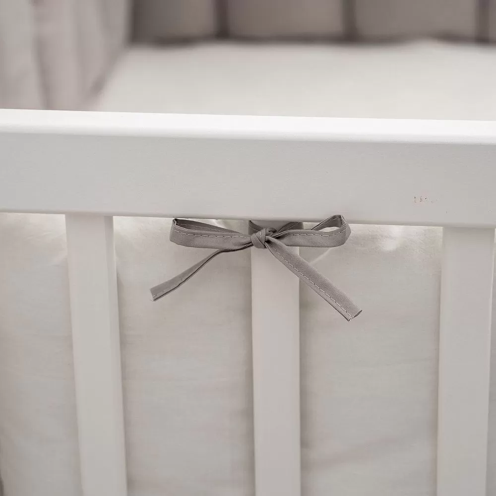 Комплект из 6 предметов Lappetti "Organic baby cotton" для прямоугольной кроватки (М) 12