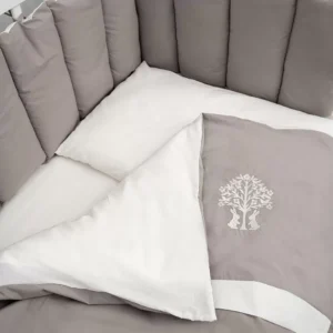 Комплект из 6 предметов Lappetti "Organic baby cotton" для прямоугольной кроватки (М) 25