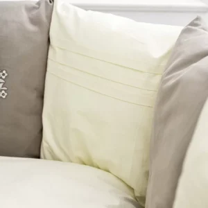 Комплект из 6 предметов для овальной и прямоугольной кроватки "Organic baby cotton" (М) 14