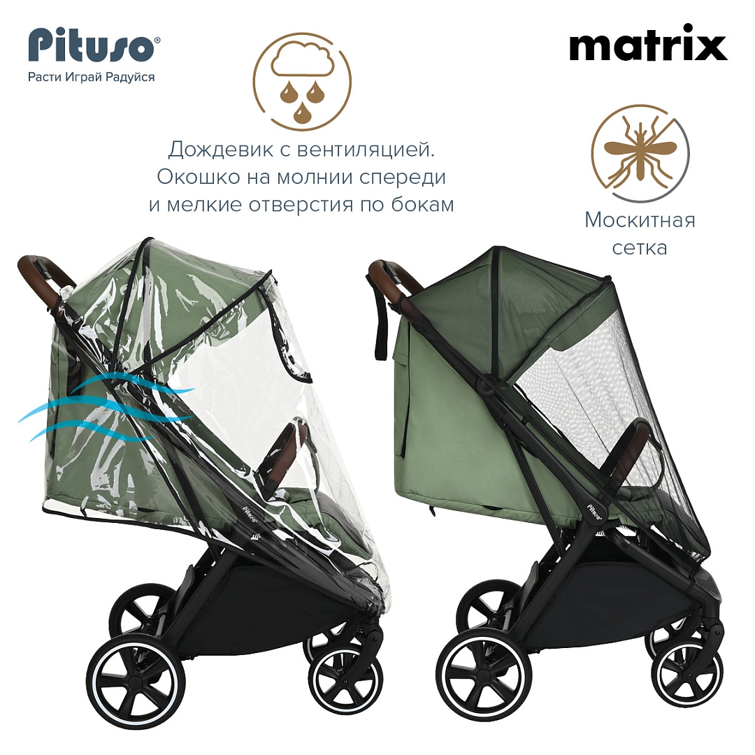 Коляска прогулочная Pituso Matrix 19