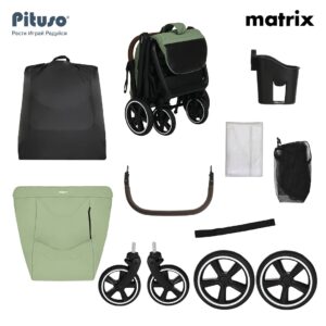 Коляска прогулочная Pituso Matrix 44