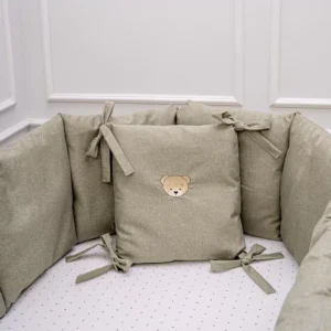 Набор 4 предмета для овальной и прямоугольной кроватки "Сканди " (М) 16