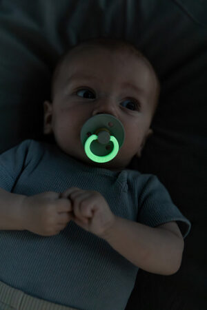 Пустышка латексная ночная BIBS Colour Glow 5