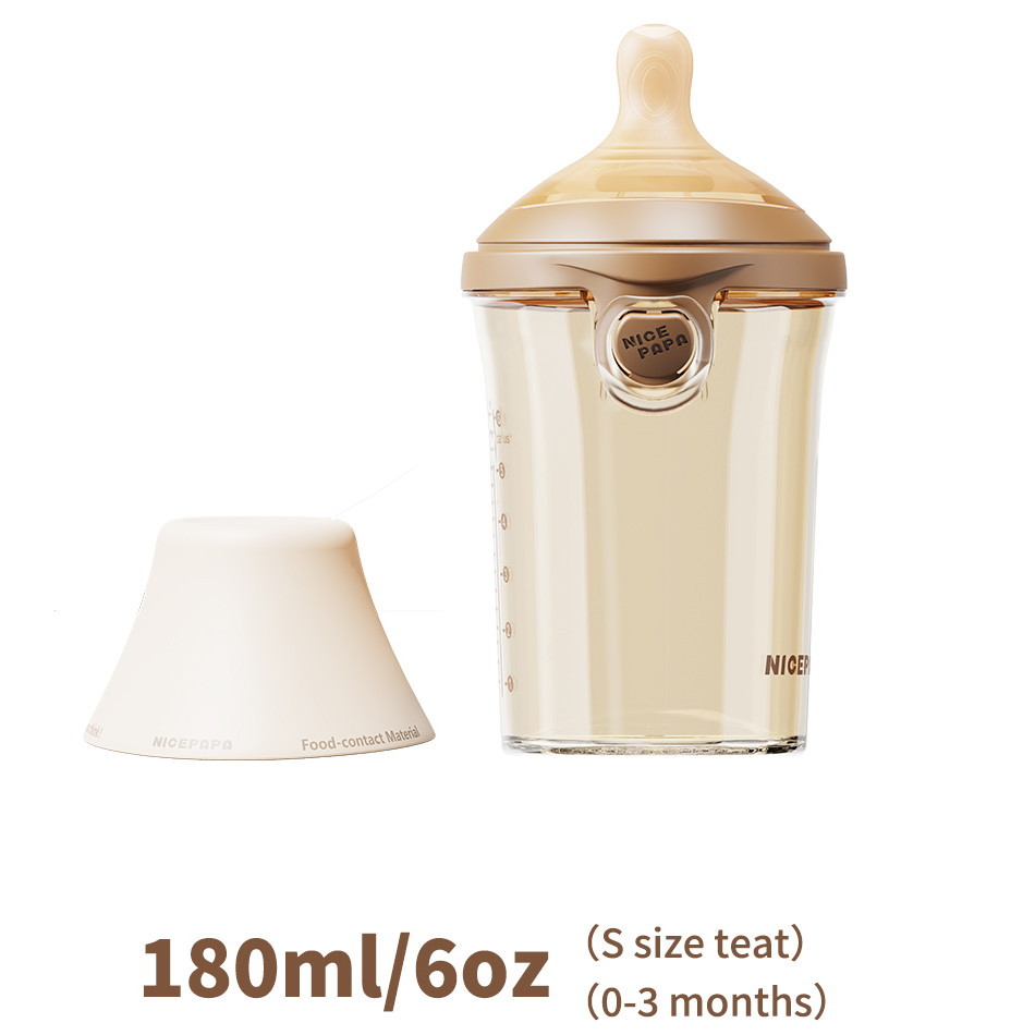 Бутылочка NICE PAPA антиколики/широкое горло 180 мл/ соска 0-3 мес 1