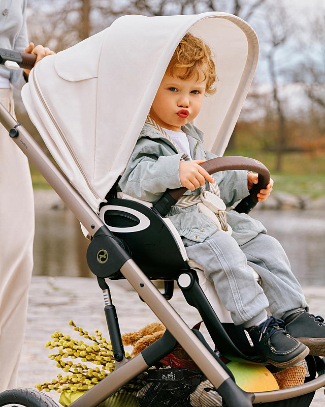 Коляска прогулочная Cybex Talos S Lux SLV с дождевиком 12