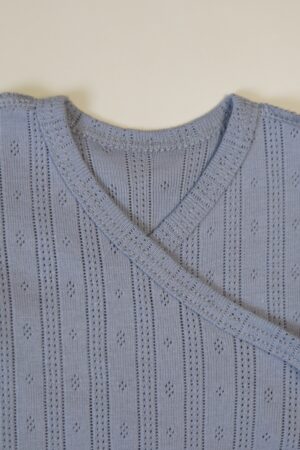 Боди MATUSHKIN на запах, короткий рукав, трансферная рибана 8