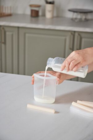 Набор силиконовых пакетов Edda для грудного молока, 4 шт, 240 мл 13