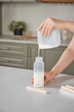 Набор силиконовых пакетов Edda для грудного молока, 4 шт, 240 мл 14