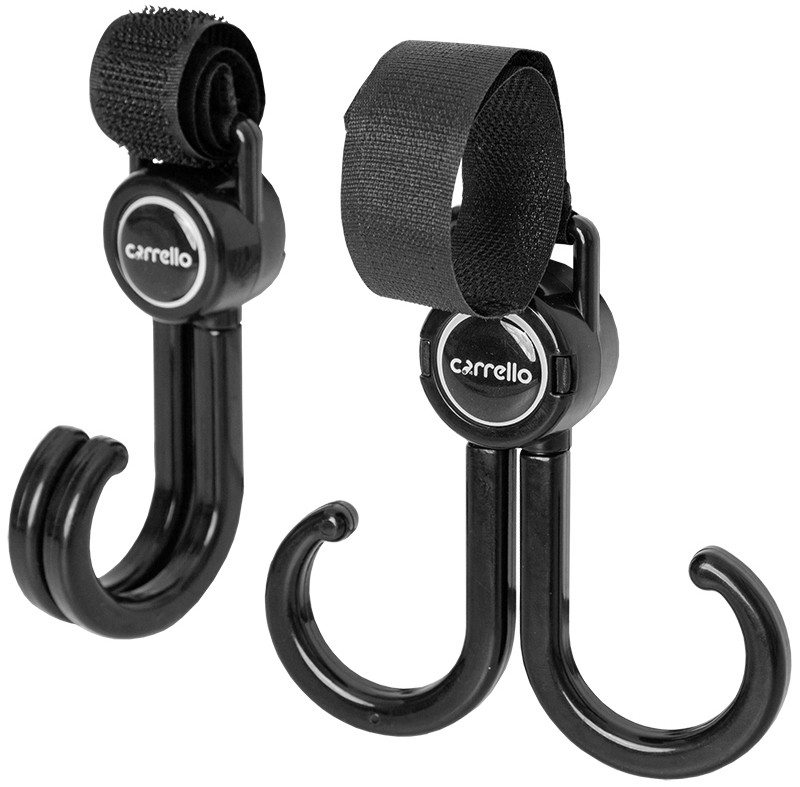 Двойные крючки на коляску Carrello 1